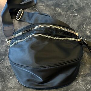 Emmafy large crossbody black bag
